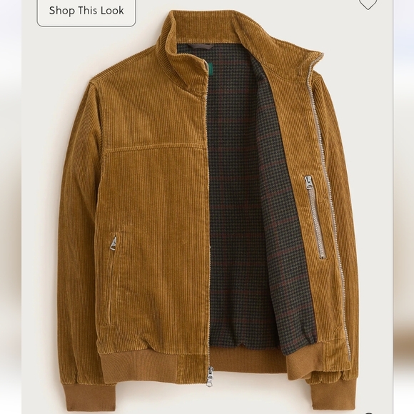 J. Crew Corduroy Jacket with wool-blend lining - pack khaki - Picture 3 of 13